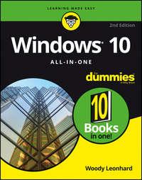 Windows 10 All-In-One For Dummies, Woody  Leonhard Hörbuch. ISDN28278249