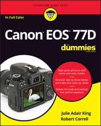 Canon EOS 77D For Dummies - Julie King