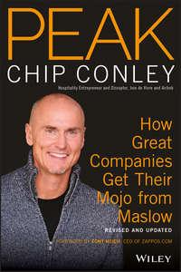 PEAK. How Great Companies Get Their Mojo from Maslow Revised and Updated - Chip Conley