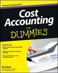 Cost Accounting For Dummies, Kenneth  Boyd audiobook. ISDN28279716