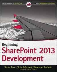 Beginning SharePoint 2013 Development - Chris Johnson