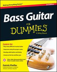 Bass Guitar For Dummies, Patrick  Pfeiffer audiobook. ISDN28280031