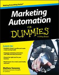 Marketing Automation For Dummies, Mathew  Sweezey audiobook. ISDN28280067