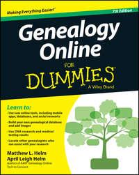 Genealogy Online For Dummies - April Helm