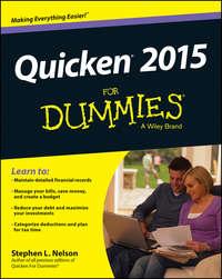 Quicken 2015 For Dummies - Stephen L. Nelson