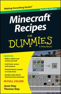 Minecraft Recipes For Dummies, Jesse  Stay audiobook. ISDN28280391