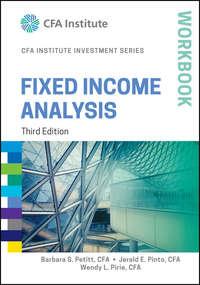 Fixed Income Analysis Workbook - Wendy Pirie