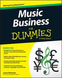 Music Business For Dummies, Loren  Weisman audiobook. ISDN28280571