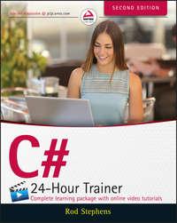 C# 24-Hour Trainer, Rod  Stephens Hörbuch. ISDN28280607