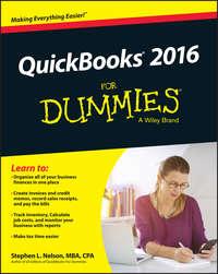 QuickBooks 2016 For Dummies - Stephen L. Nelson