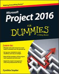 Project 2016 For Dummies - Cynthia Snyder Dionisio