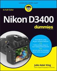 Nikon D3400 For Dummies - Julie King