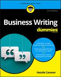 Business Writing For Dummies, Natalie  Canavor audiobook. ISDN28281345