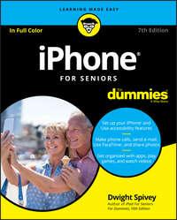iPhone For Seniors For Dummies, Dwight  Spivey książka audio. ISDN28281453