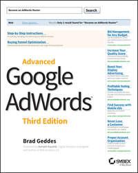 Advanced Google AdWords, Brad  Geddes audiobook. ISDN28281804