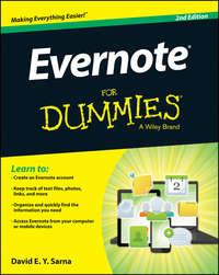 Evernote For Dummies,  książka audio. ISDN28281867