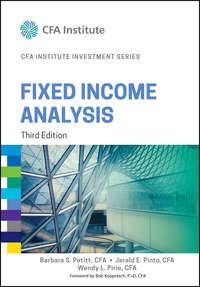 Fixed Income Analysis,  audiobook. ISDN28282092