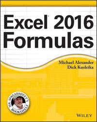 Excel 2016 Formulas, Michael  Alexander książka audio. ISDN28282173