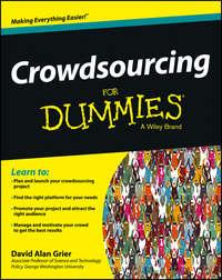 Crowdsourcing For Dummies,  audiobook. ISDN28282767