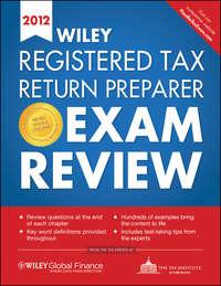 Wiley Registered Tax Return Preparer Exam Review 2012,  książka audio. ISDN28293999