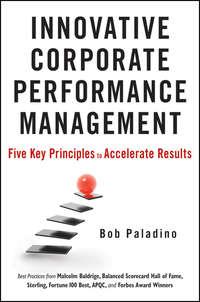 Innovative Corporate Performance Management. Five Key Principles to Accelerate Results - Bob Paladino