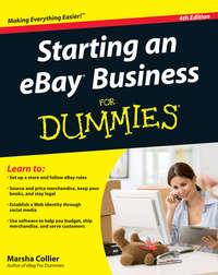 Starting an eBay Business For Dummies, Marsha  Collier książka audio. ISDN28296321