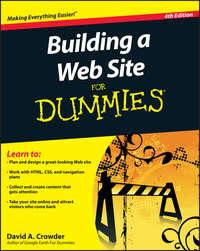 Building a Web Site For Dummies - David Crowder