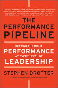 The Performance Pipeline. Getting the Right Performance At Every Level of Leadership - Stephen Drotter