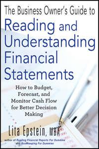 The Business Owners Guide to Reading and Understanding Financial Statements. How to Budget, Forecast, and Monitor Cash Flow for Better Decision Making - Lita Epstein