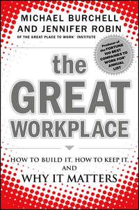 The Great Workplace. How to Build It, How to Keep It, and Why It Matters - Michael Burchell