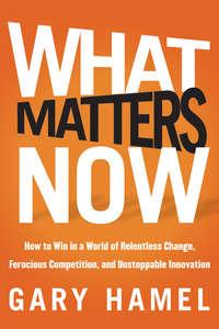 What Matters Now. How to Win in a World of Relentless Change, Ferocious Competition, and Unstoppable Innovation - Гэри Хэмел