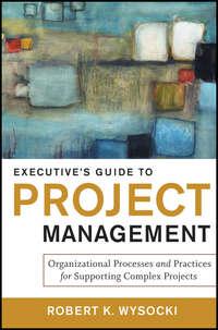 Executives Guide to Project Management. Organizational Processes and Practices for Supporting Complex Projects - Robert Wysocki