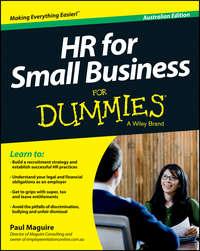 HR For Small Business For Dummies - Australia, Paul  Maguire аудиокнига. ISDN28309623