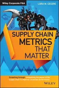 Supply Chain Metrics that Matter,  аудиокнига. ISDN28309650