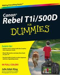Canon EOS Rebel T1i / 500D For Dummies,  аудиокнига. ISDN28309839