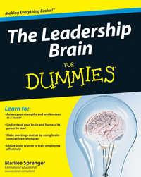 The Leadership Brain For Dummies - Marilee Sprenger