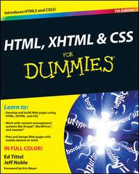 HTML, XHTML and CSS For Dummies, Ed  Tittel książka audio. ISDN28310964