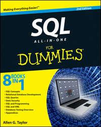 SQL All-in-One For Dummies - Allen Taylor
