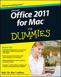 Office 2011 for Mac For Dummies, Bob  LeVitus książka audio. ISDN28311072