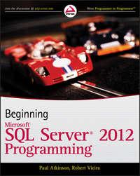 Beginning Microsoft SQL Server 2012 Programming - Paul Atkinson