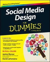 Social Media Design For Dummies, Janine  Warner książka audio. ISDN28312827