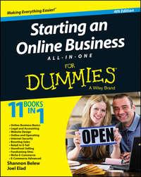 Starting an Online Business All-in-One For Dummies - Joel Elad