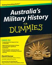 Australias Military History For Dummies, David  Horner аудиокнига. ISDN28313637