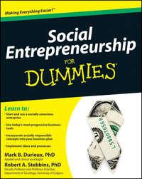 Social Entrepreneurship For Dummies, Mark  Durieux аудиокнига. ISDN28313718