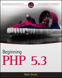 Beginning PHP 5.3, Matt  Doyle książka audio. ISDN28314159