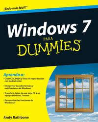 Windows 7 Para Dummies, Andy  Rathbone audiobook. ISDN28314357
