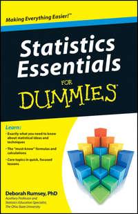 Statistics Essentials For Dummies - Deborah J. Rumsey