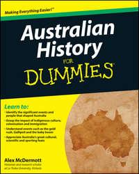 Australian History for Dummies, Alex  McDermott аудиокнига. ISDN28315023