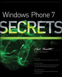 Windows Phone 7 Secrets - Paul Thurrott