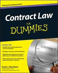 Contract Law For Dummies - Scott Burnham